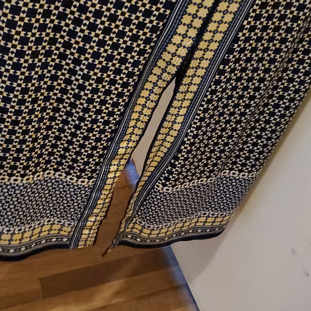 Blue Print Maxi Dress EUC - Picture 4 of 4